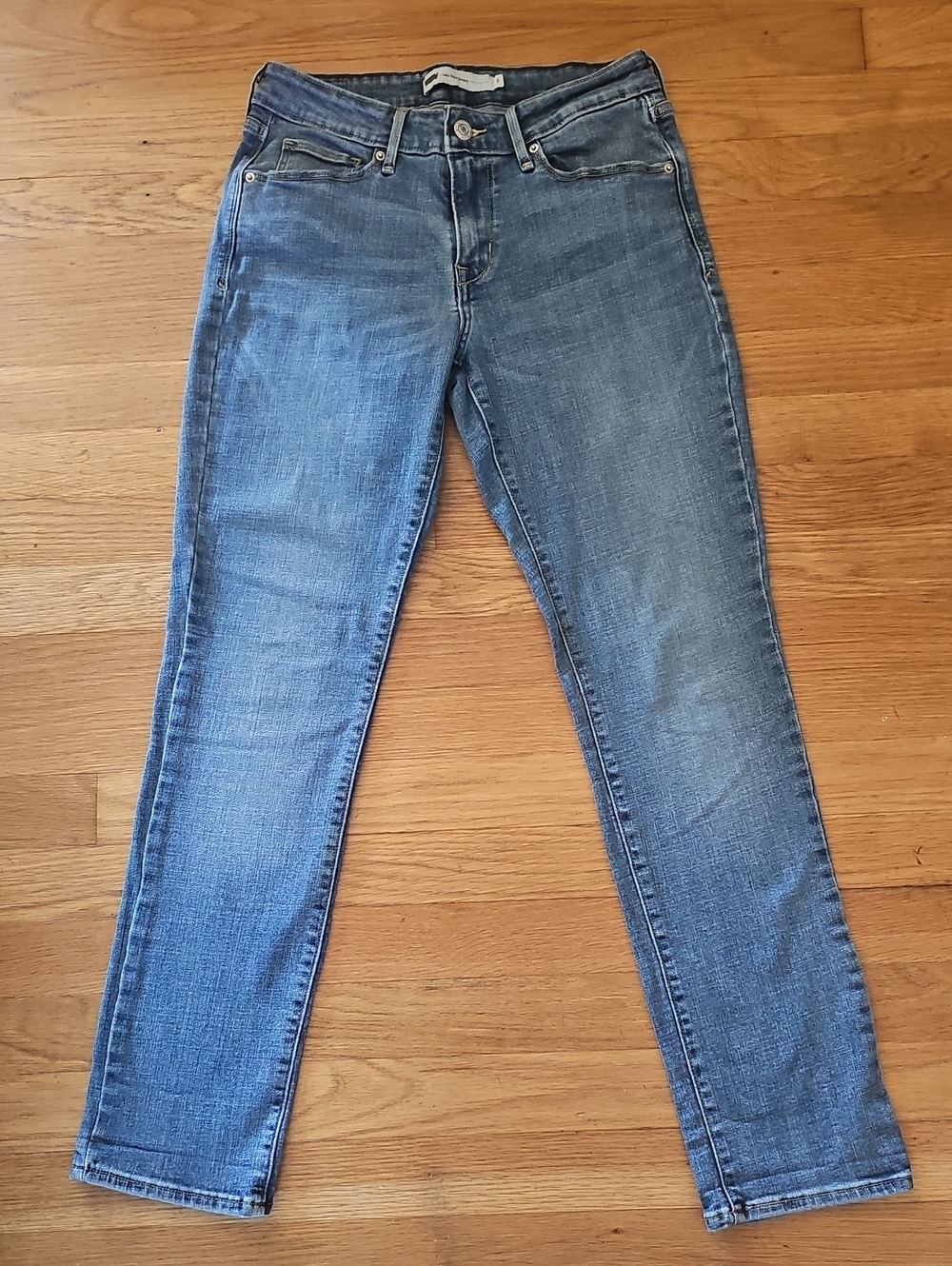 Levis Mid Rise Skinny Stretch Jeans Womens Size 6